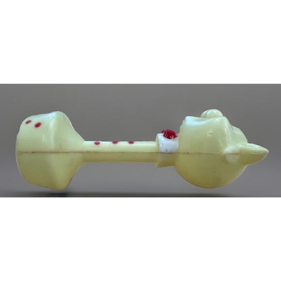 VTG Bear Baby Rattle Toy Cat New York Hong Kong Child Play Shake Noise Children - Picture 2 of 5
